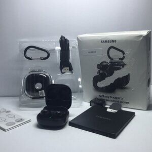 SAMSUNG Galaxy Buds Pro Wireless Bluetooth Earbuds With Water Resistant Cover BK